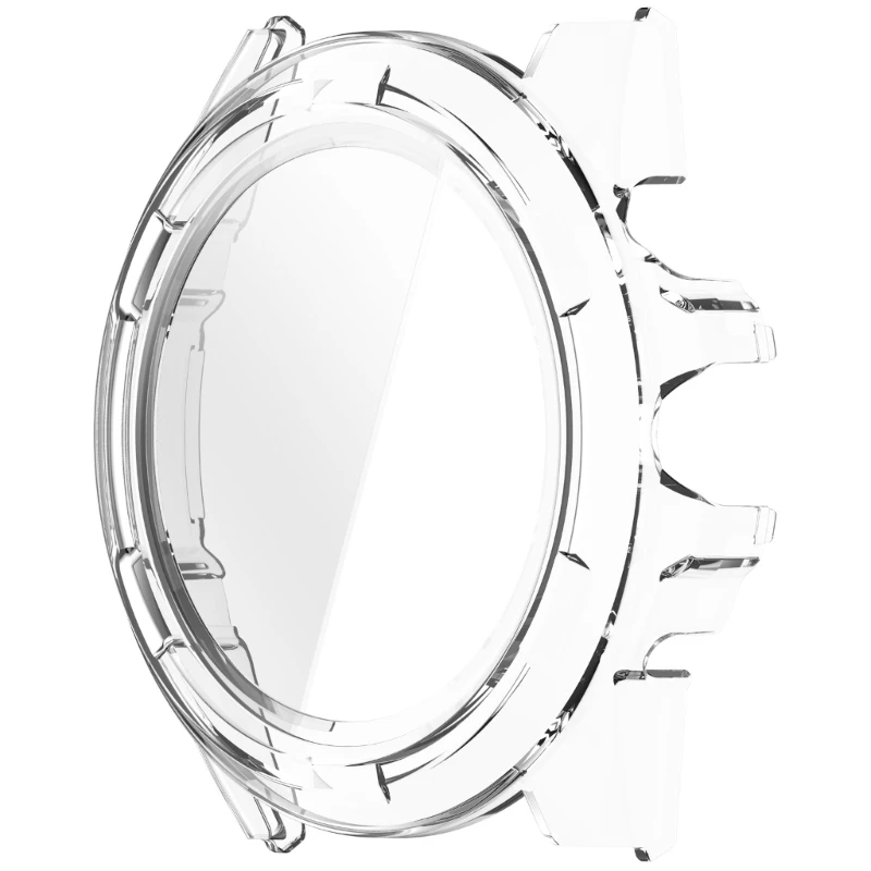 F68B Case Scratch Resistant Skin for Watch Protector Screen Swaterector Shell Frame Smartwatch Housing PC PC Glass Abost