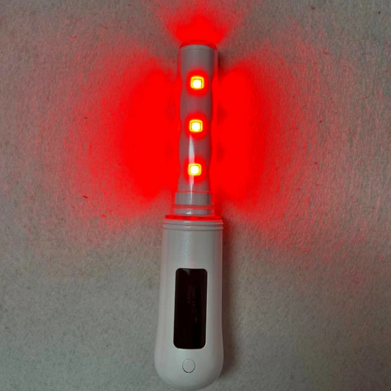 Feminino feminino tratamento de vaginite ginecológica vermelho azul led dispositivo terapia luz infravermelha limpa substância prejudicial