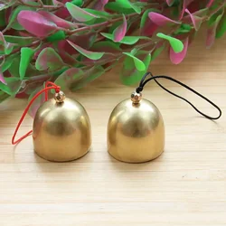 1pcs Metal Bell Wind Chime Pendant Anti-Theft Door Bell Pure Copper Home Birthday Wedding Christma Decoration