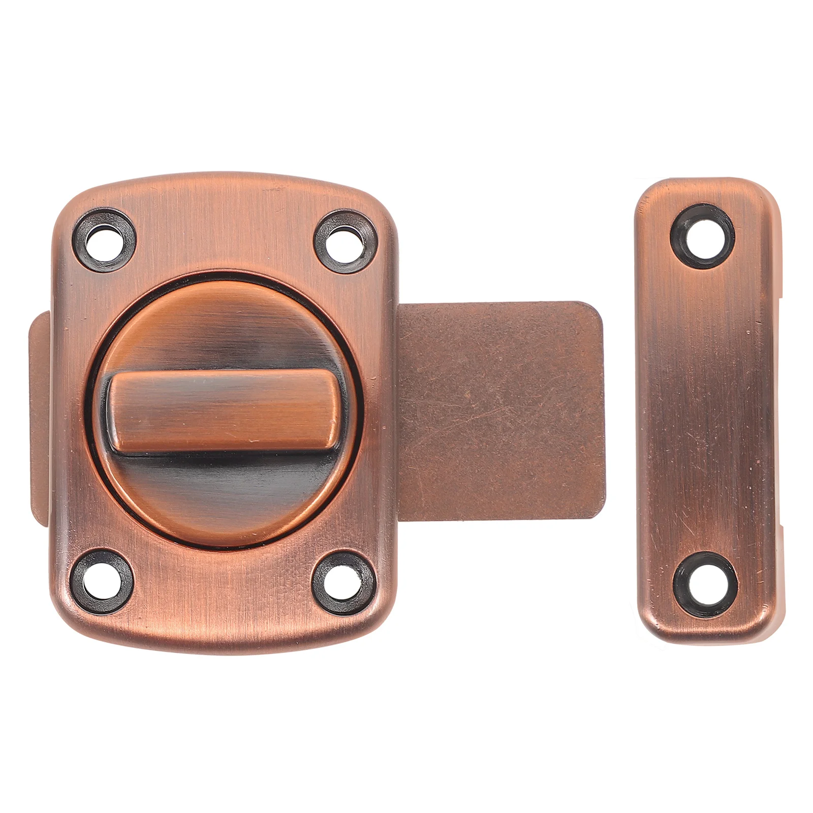 

Door Latch Slide Bolt Lock For Bedroom Bathroom Anti-Theft Rotating Latch Interior Door Security Fast Installation