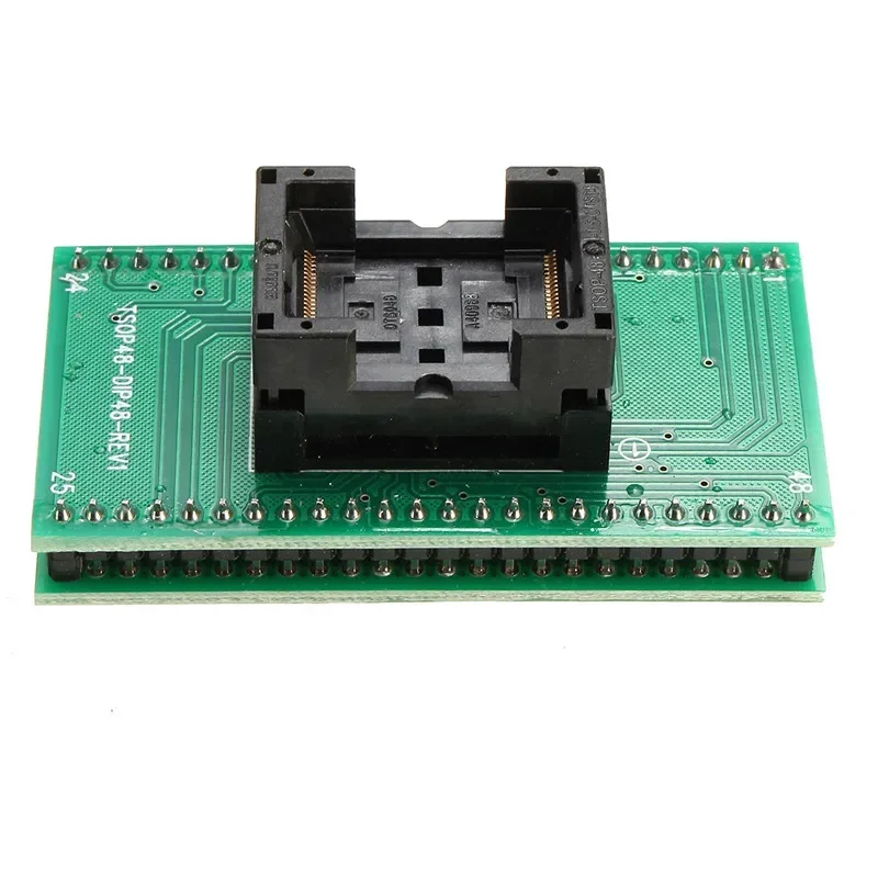 

Адаптер TSOP48 на DIP48 Разъем TSOP48 TSOP-48-0,5-OTS04B для RT809F RT809H и для USB-программатора XELTEK с двойным контактом