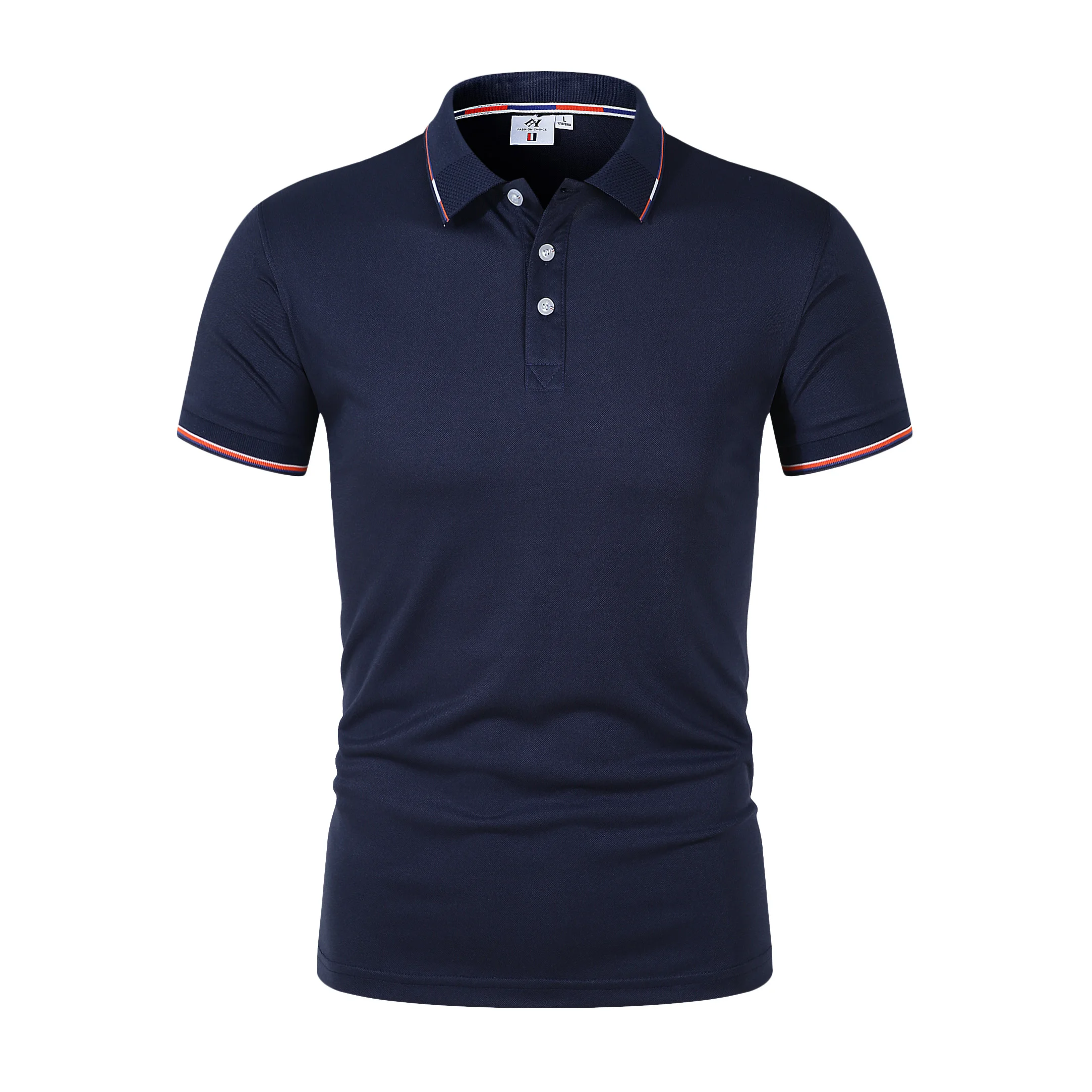 2026 Hot Sale Men's Summer Casual Breathable Comfortable Polo Shirt Men's Solid Color High Quality Short Sleeve T-Shirt