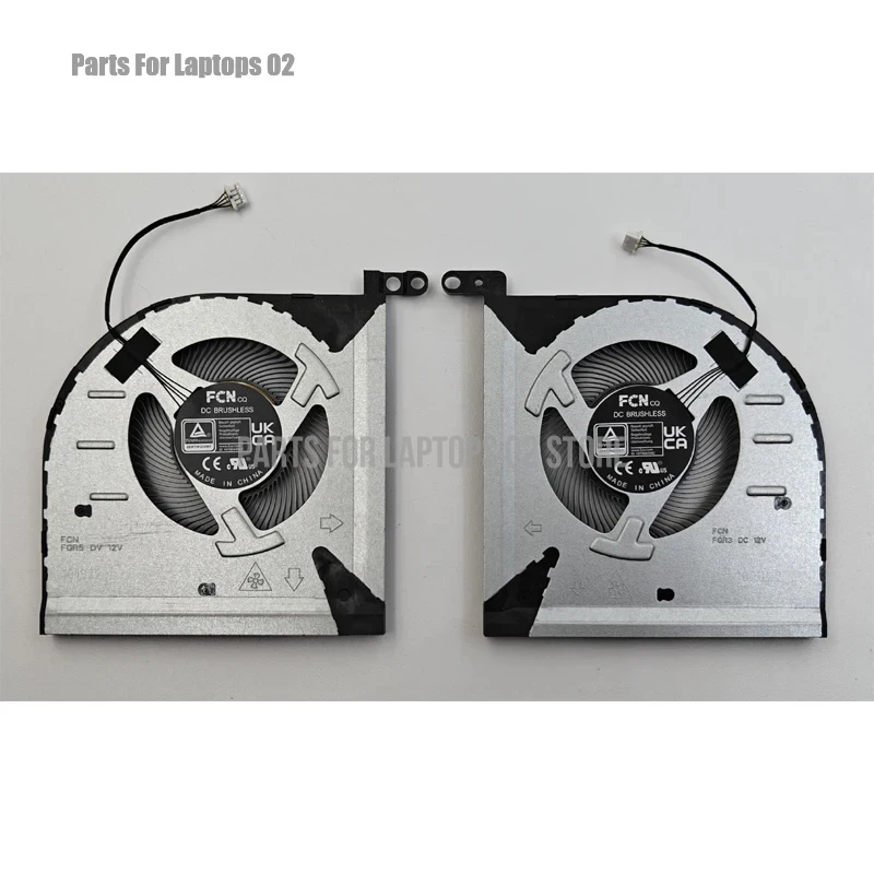 Ventilateur de refroidissement pour ordinateur portable Lenovo Legion S7 16IRH8 16APH8, une paire, DC12V, nouveau