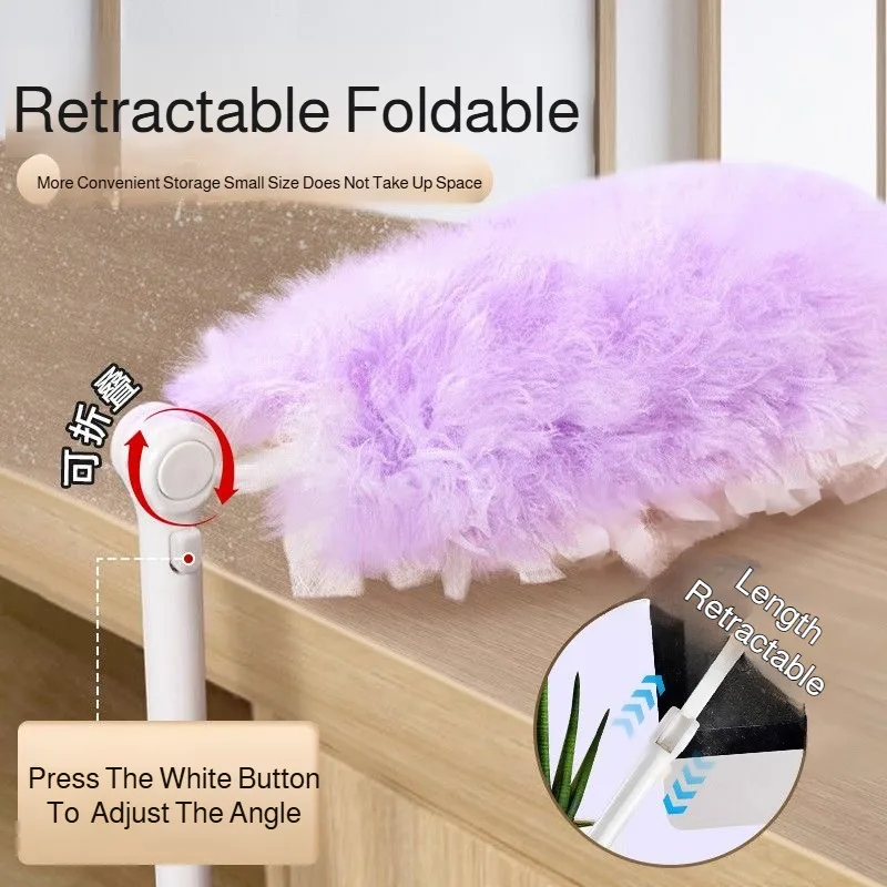 Disposable Electrostatic Duster for Household Cleaning, Dust Removal, and Dust Removal, Including Feather Dusters and Blankets