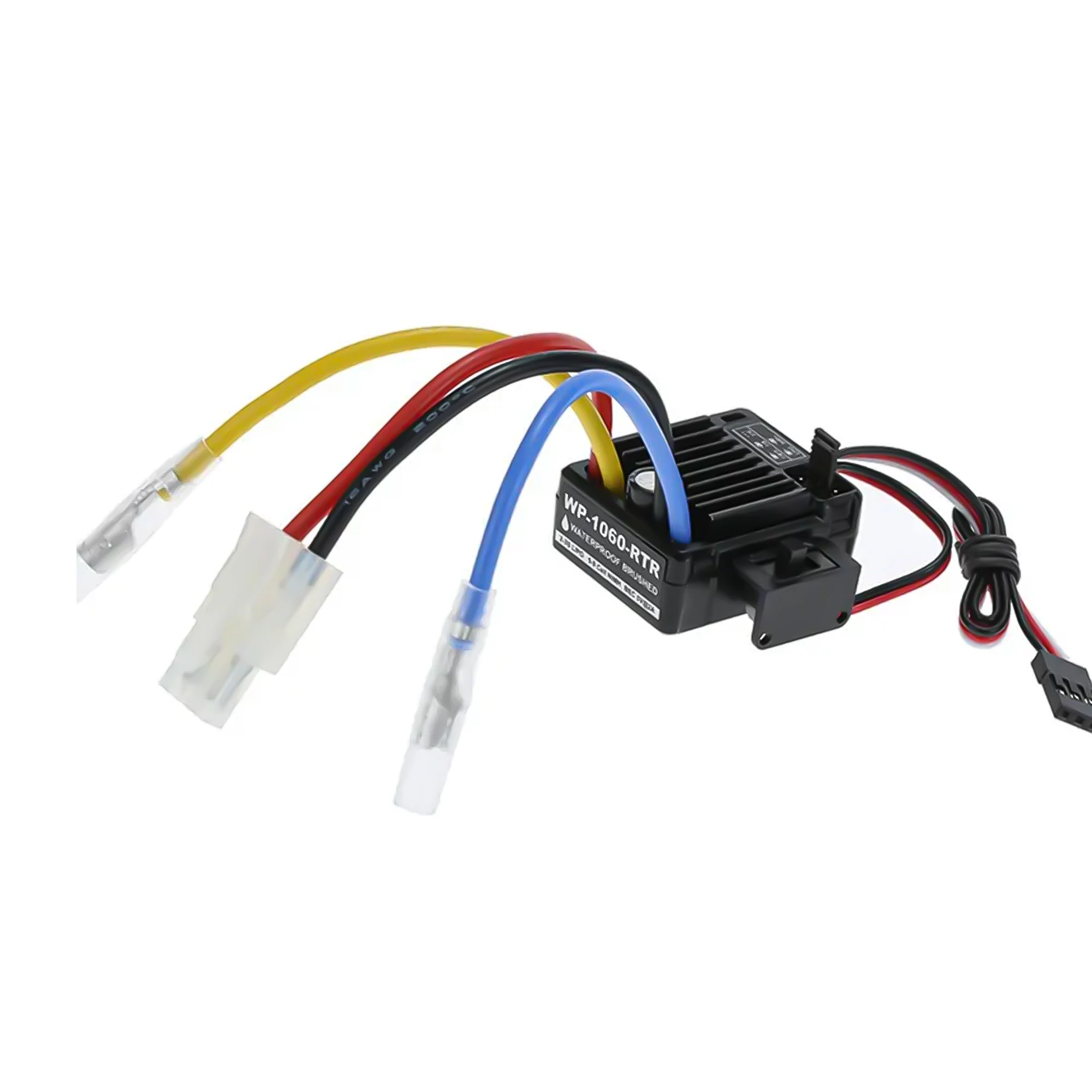 

Hobbywing Quicrun WP-1060-RTR 2-3S 60A Waterproof Brushed ESC W/BEC 6V/3A for 1/10 RC Tamiya Traxxas Redcat HPI RC Car Parts