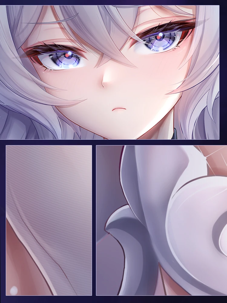 Honkai Impact 3. Bronya Zaychik Mädchen Sex Dakimakura Scharnier Körper Fall Otaku Kissen Kissen Bettwäsche Weihnachts geschenk