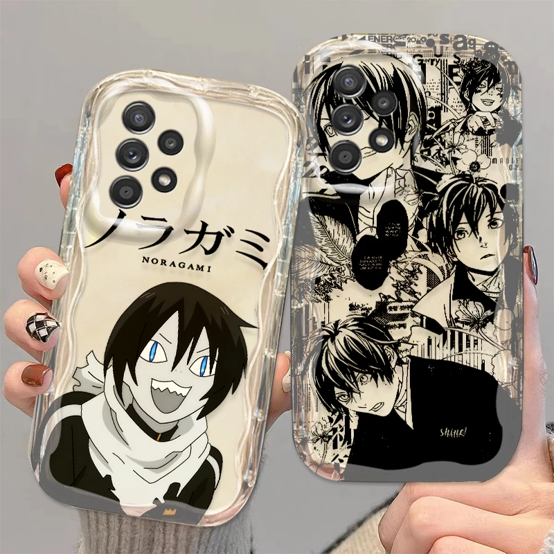 Noragami Yato Anime For Samsung A55 A54 A53 A52 A35 A34 A33 A32 A25 A24 A23 5G Wave Oil Funda Phone Case