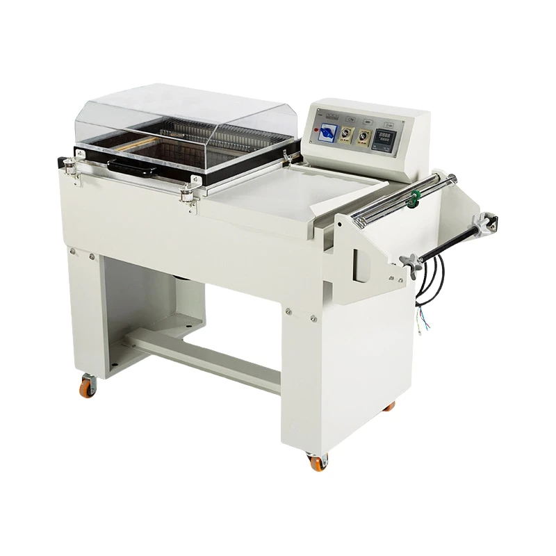 Automatic 2 in 1 Sealing Heat Shrink Packing Wrapping Machines for Carton Book Industrial Parts 3C Products Wrapping Seal