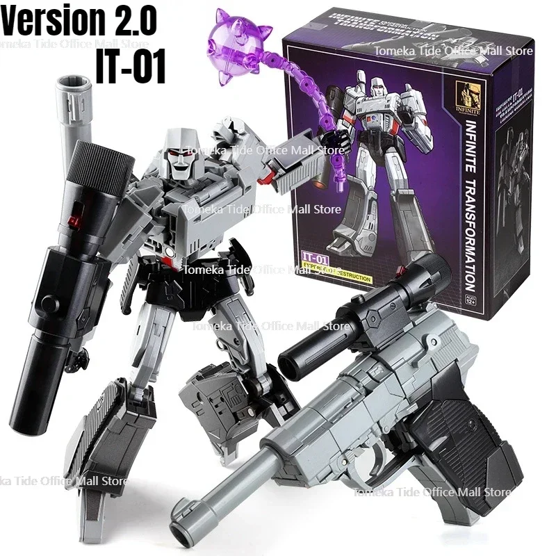 

В наличии BMB трансформер G1 MGTron IT-01 2,0 MP-36 император разрушения MP36 IT01 экшн-Фигурки игрушки Модернизированная версия