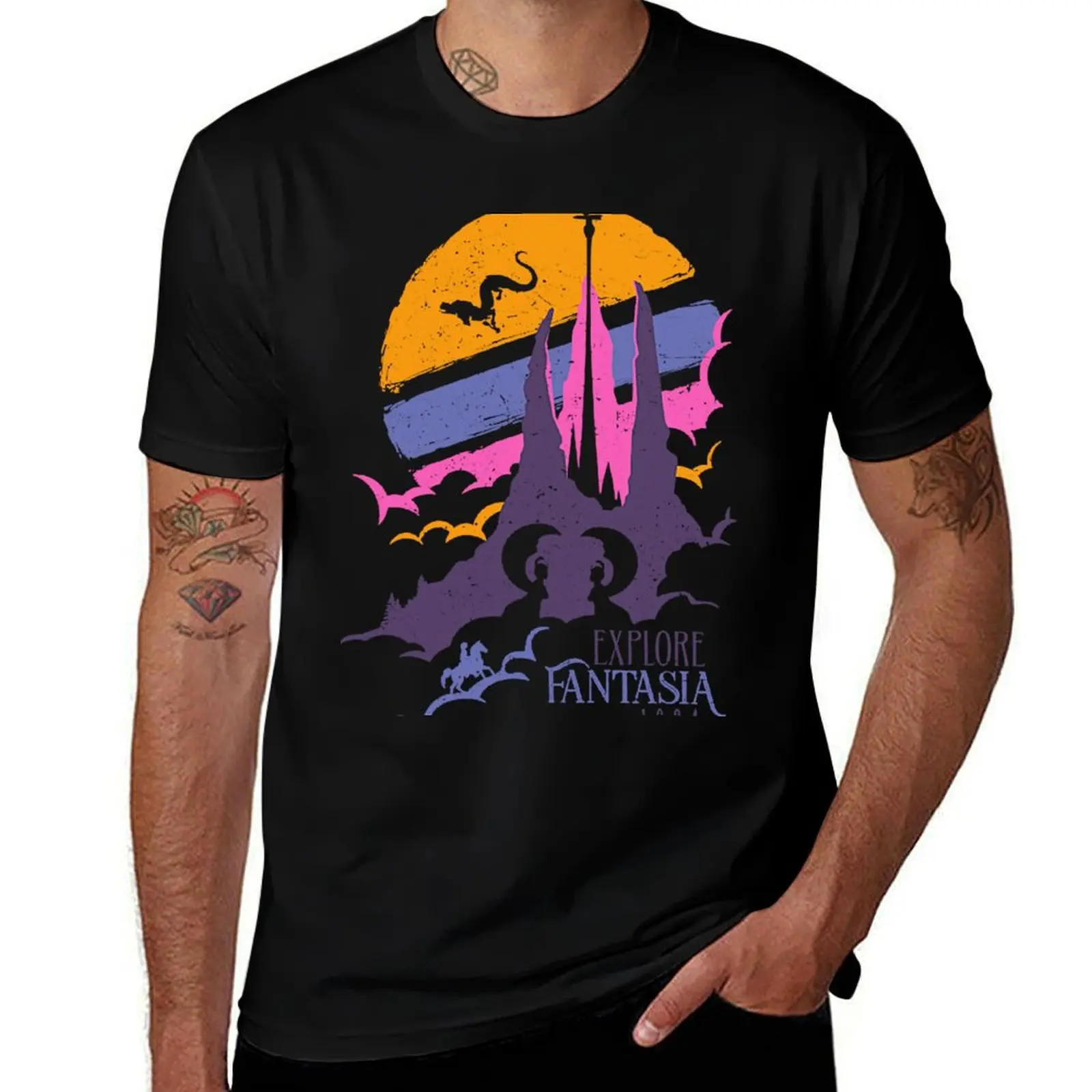 

Explore Fantasia T-Shirt anime t shirts for man man tshirt mens graphic t shirts T-Shirt