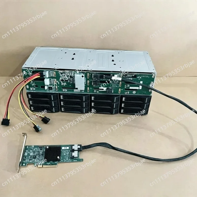 For 3.5 Inch 12-bit Drive, Hard Disk Expansion, Expansion 6GB 12GB SAS SATA 4Pin Powered Cage