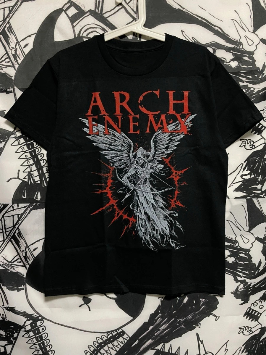 

Summer New American Band High Street Devil Dark Style Skull Rock Casual Loose Men's Short-sleeved T-shirt Women's Couple Style