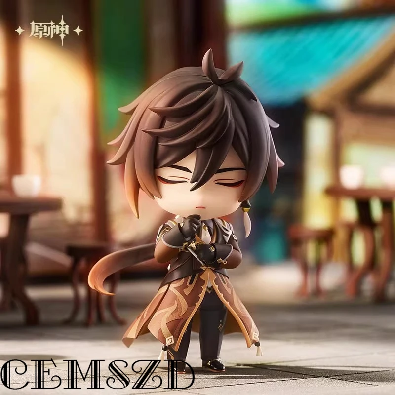 

[Genuine] ZhongLi Doll miHoYo Game Genshin Impact Desktop Collectibles Ornaments Anime Cartoon Accessories Props Halloween Gifts