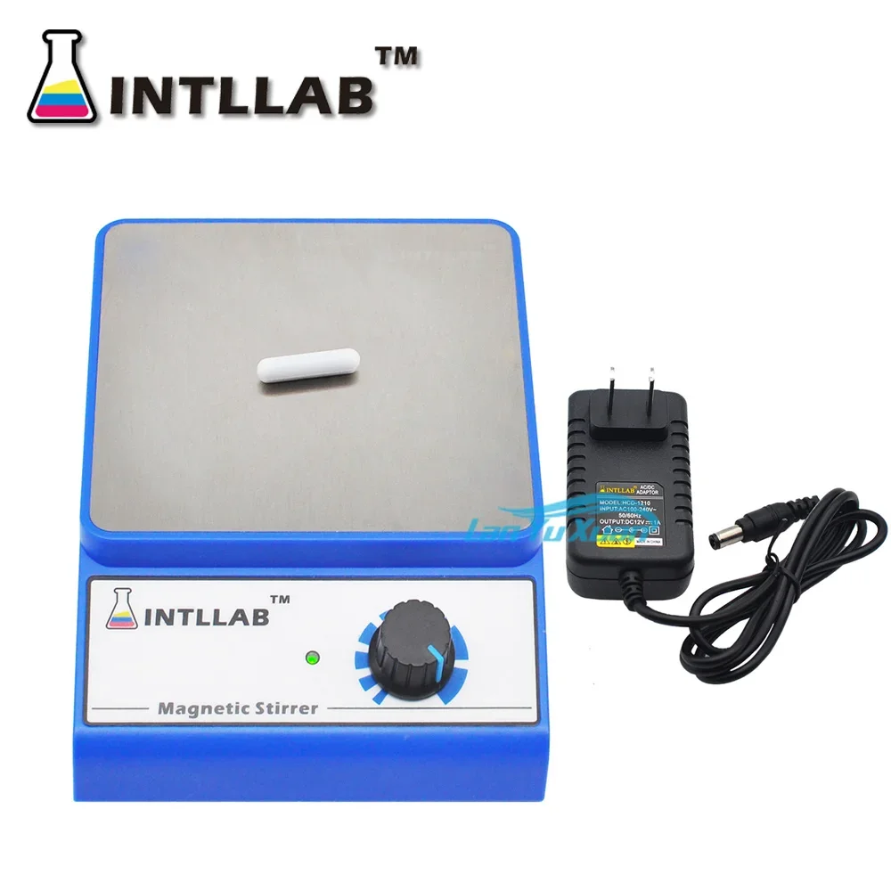 INTLLAB Magnetrührer mit Rührstab, 3000 U/min, maximale Rührkapazität: 3000 ml