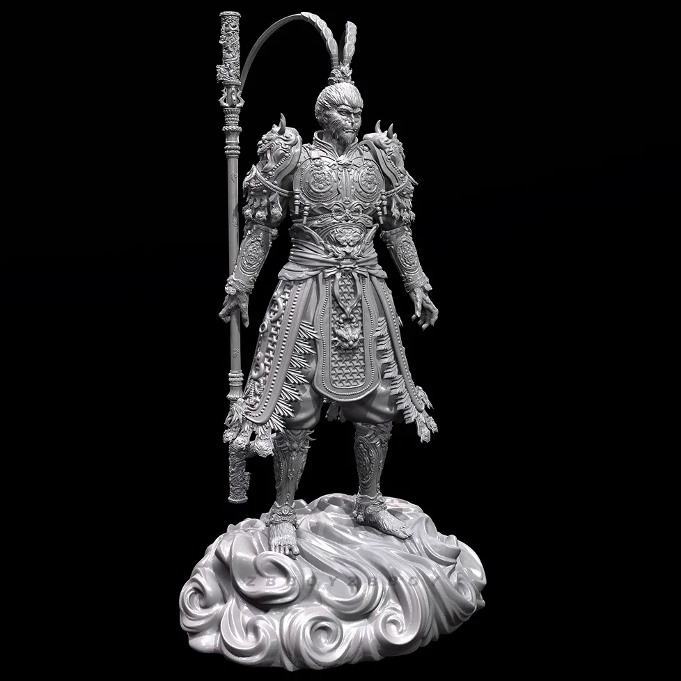 The height of man 50mm 75mm 95mm Resin model kits figure colorless and self-assembled 3D Printing   TD-7999/3D