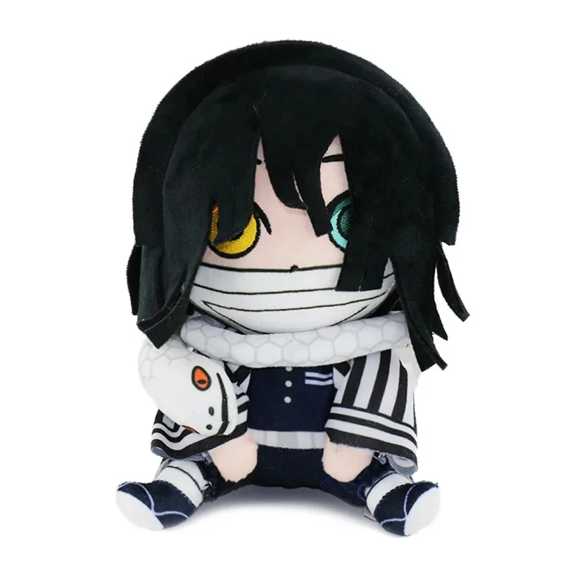 Anime Demon Slayer Plush Toys Cartoon Figure Kyoumei Iguro Obanai Sanemi Uzui Tengen Doll Stuffed Plush Toys Children's Bir 20CM