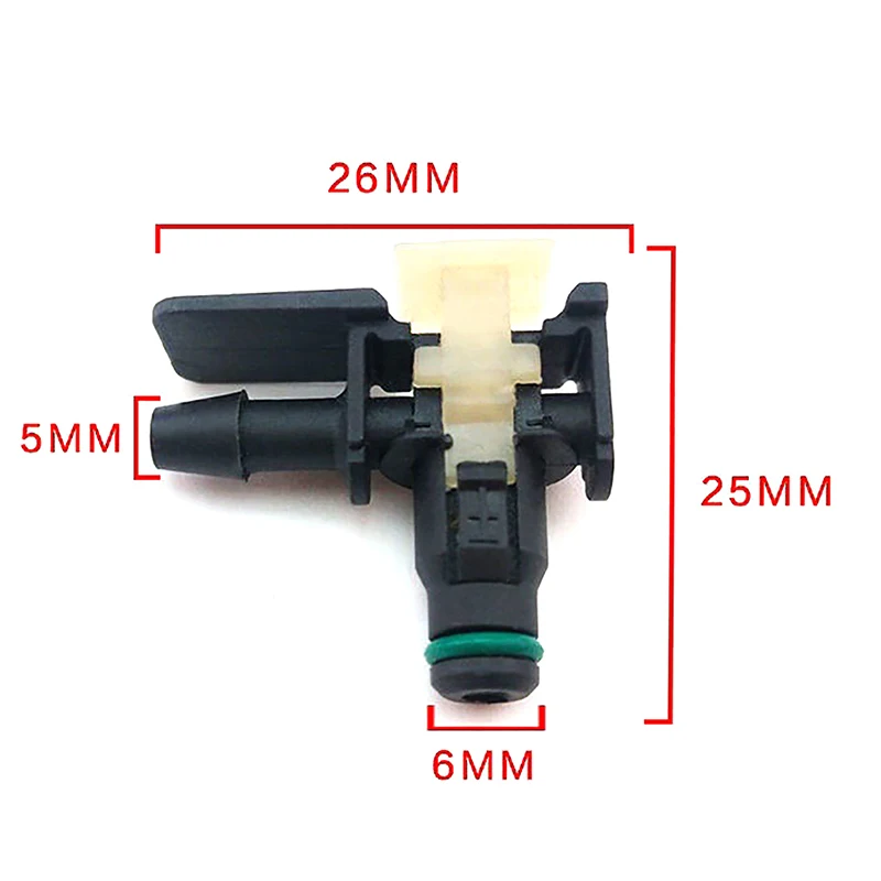 Common Rail Injector Oil Return Joint T L Type Tube Connector Fuel Injector Nozzle Pipe Fitting Replacement Engine Repair Parts