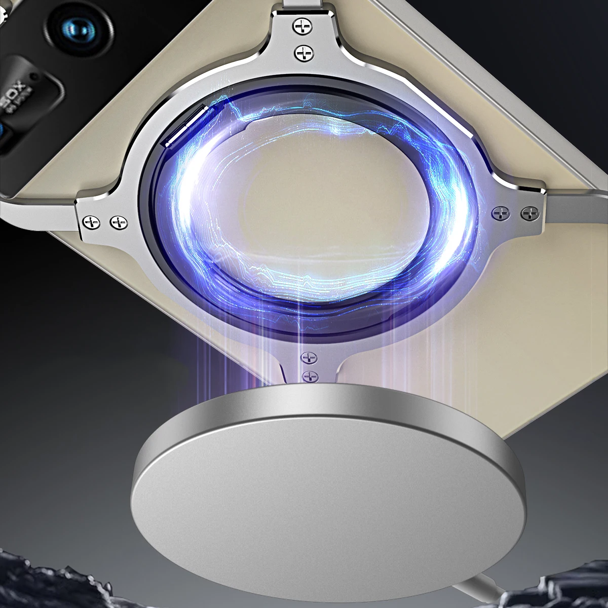 

Для ZTE Nubia Z70 Ultra Защитная рамка для объектива-подставки Магнитная металлическая крышка Z60 Ультра-без оправы Бампер из алюминиевого сплава Поворот на 360° Чехол