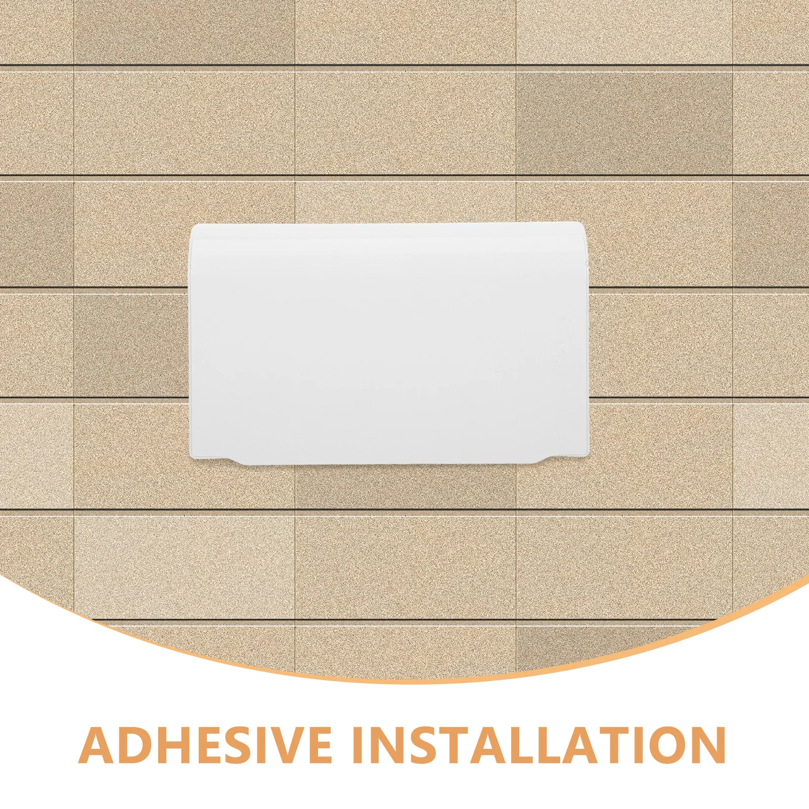 غطاء مخرج مقاوم للعوامل الجوية، تصميم بطبقة مزدوجة، صندوق كهربائي خارجي لاصق سهل التركيب للاستخدام في حديقة الفناء #4