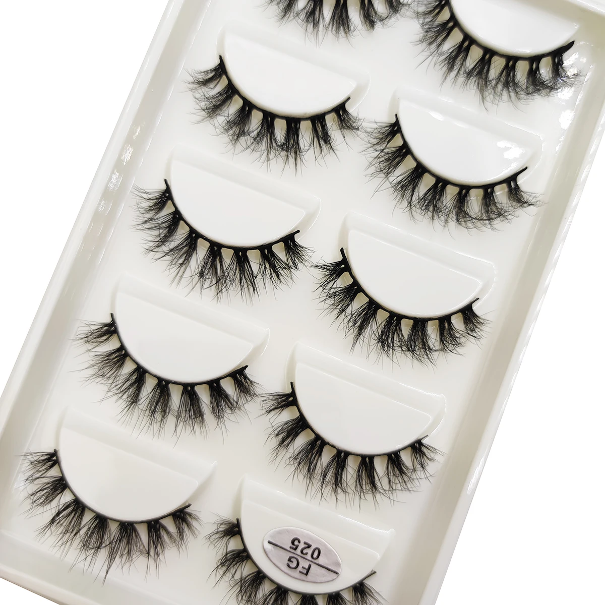 5 Paar 3d Natuurlijke Nertsen Valse Wimpers Pluizige Zachte Nep Wimpers Podium Make Up Faux Cils Maquiagem Cilios Tools