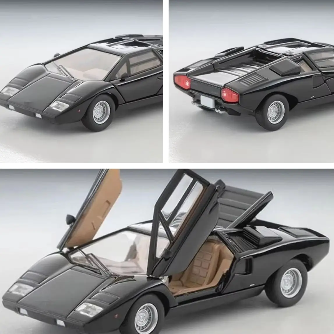 

In theboxtoys Tomytec 1/64 Countach LP400 1/64 Tomica Limited Винтажная литая под давлением модель автомобиля Коллекция ограниченного выпуска