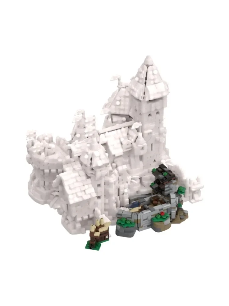 Mini Blaustein Castle Residence of Duke Expansion Building Blocks Historic Duke Residence Medieval Fortress Display Bricks