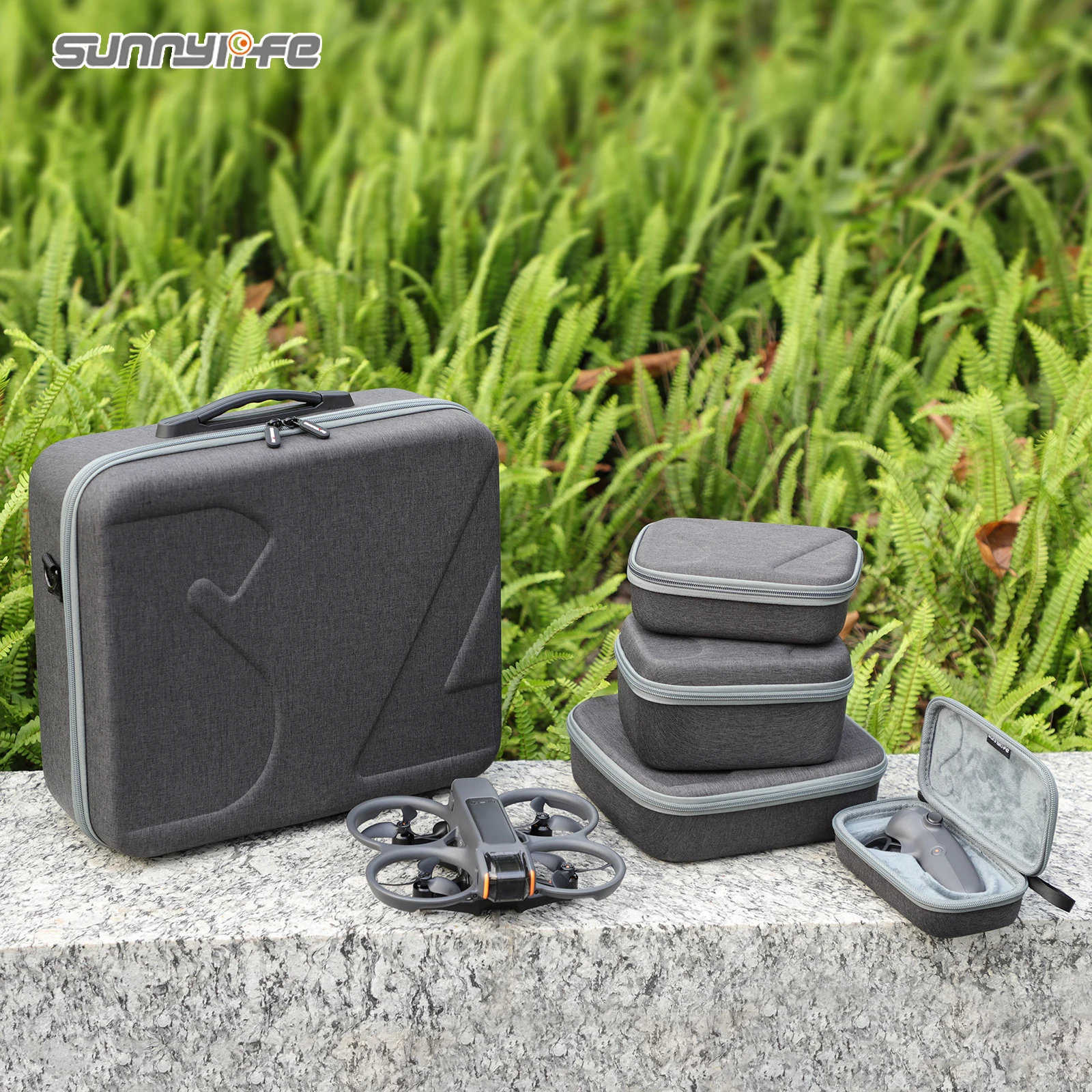 Sunnylife Portable Carrying Case Handbag Goggles 3 RC Motion Controller 3 Protector Mini Bag Accessories for DJI Avata 2