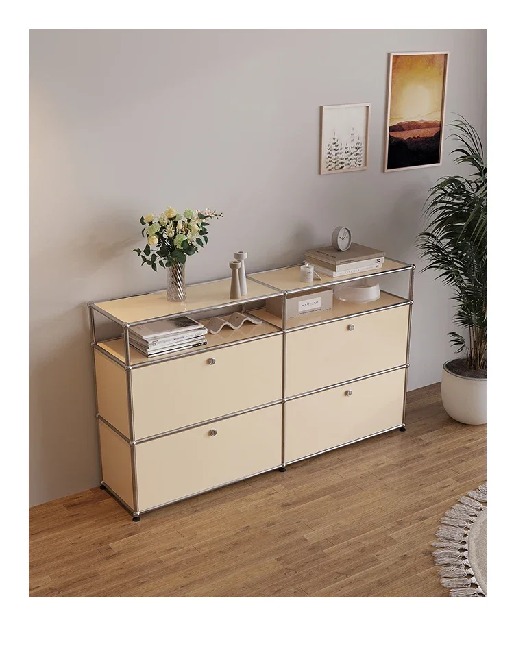 Module Combination Sideboards Cabinet Drawer Living Room Cabinets Side Chest of Drawers Hallway Storage TV Stand Bedroom Cabinet