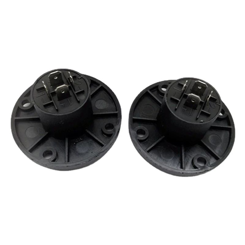 Conexión robusta Altavoz Twist Lock 4 polos redondo montaje en panel 4 pines