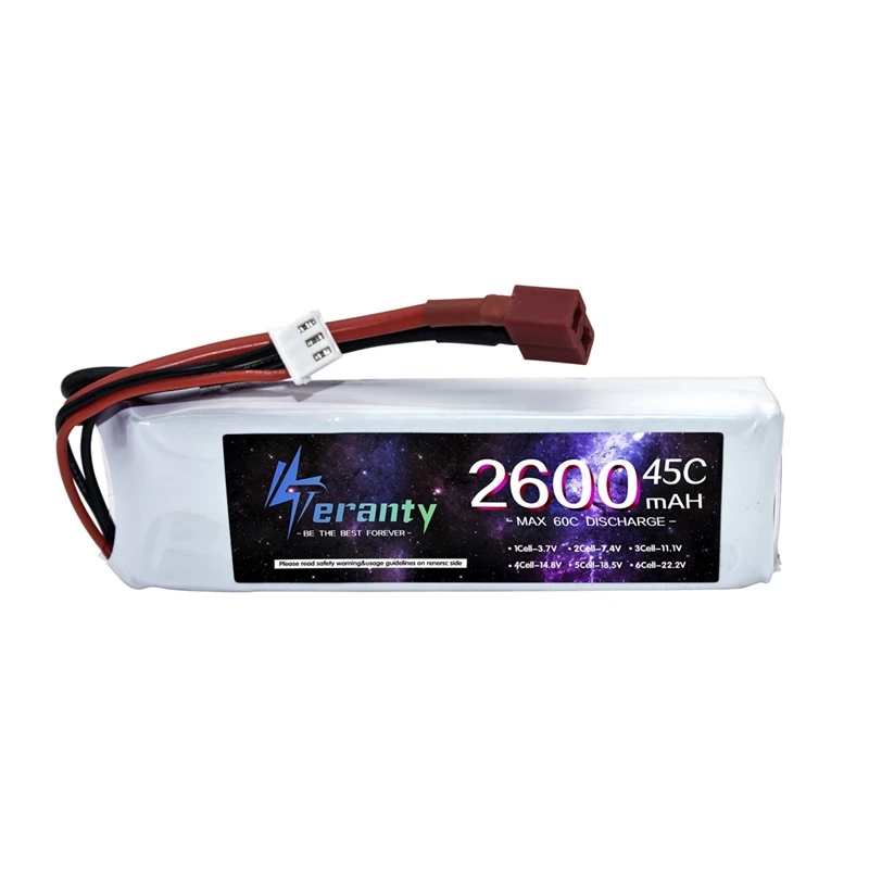 Wltoys144001 2S 7.4 V 2600MAh แบตเตอรี่ Lipo Charger ชุด T Plug สำหรับ Wltoys 1/14 144001 RC รถเรือ Lipo แบตเตอรี่อะไหล่