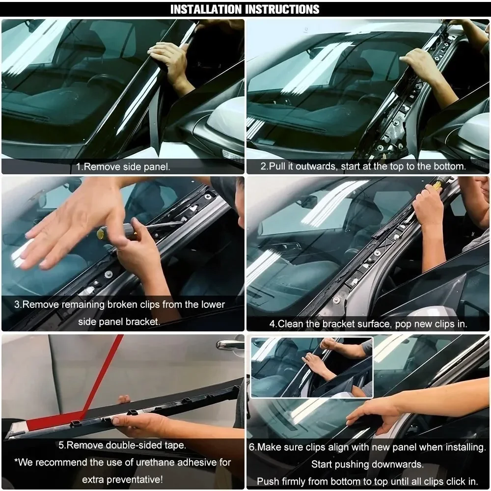 BB5Z7803136AA Windshield Pillar Trim Panel Molding for Ford Explorer 2011-2019 Replaces BB5Z-7803136-AB 926-450/451 - Image 6