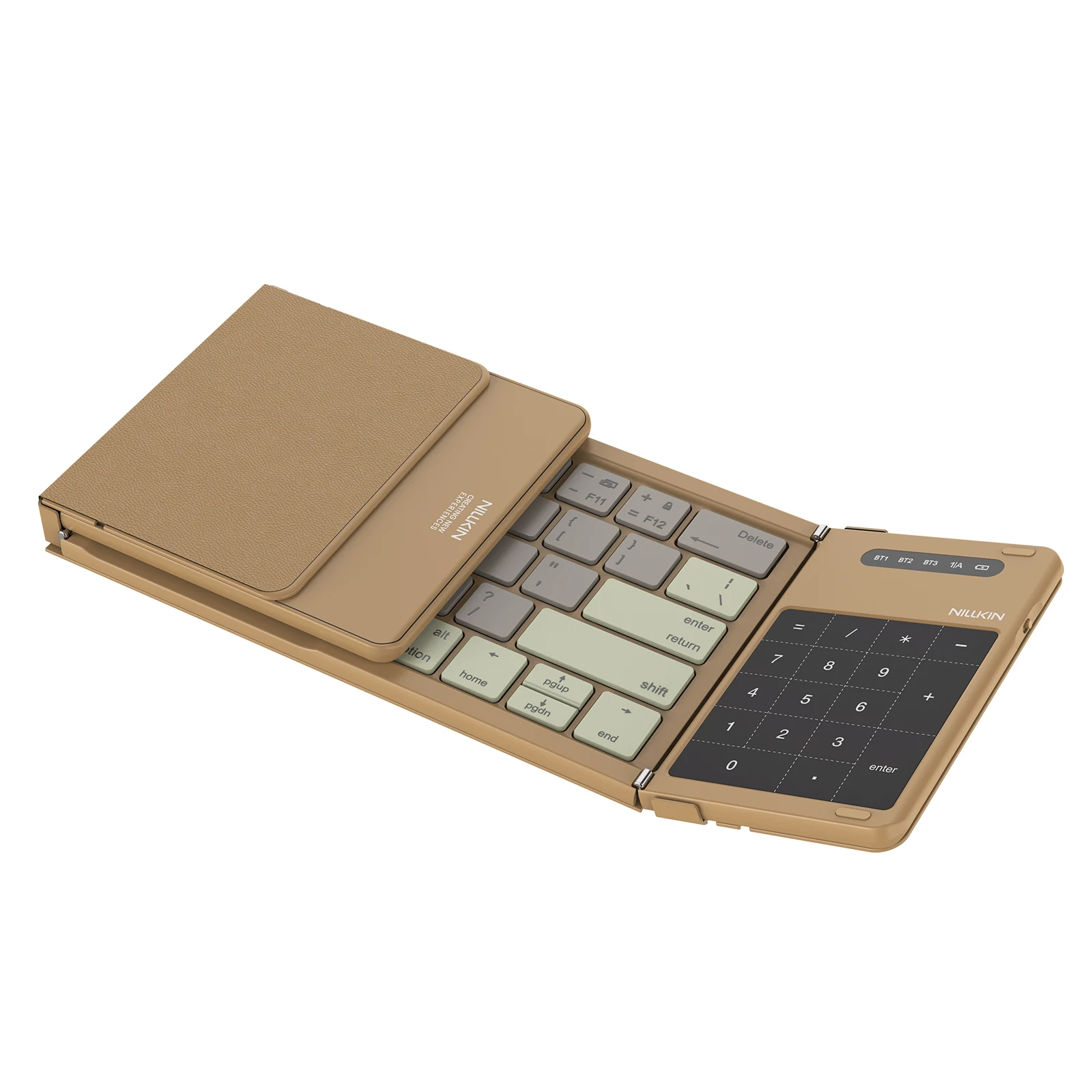 Bluetooth折りたたみキーボード ワイヤレス ポータブル