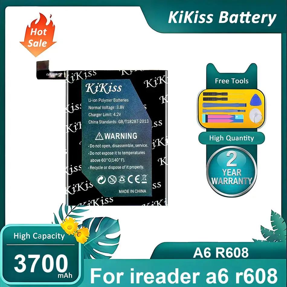 

Brand New E - Book Reader Battery For ireader a6 r608,A6 R608,3700mAh