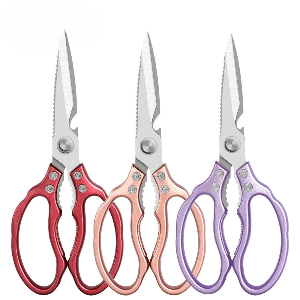 

Kitchen Scissors, Strong Multi-functional Stainless Steel Chicken Bone Scissors, Daji All-steel Large Scissors for Home Use