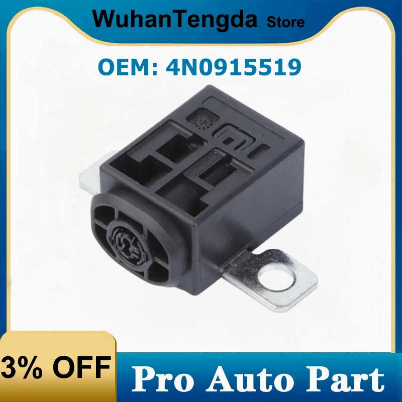 Crash Battery Disconnect Fuse Overload Protection Trip Car 4N0 915 519 for VW Tiguan Audi A6 A7 A8 Q8 RS6 RS7 4N0915519