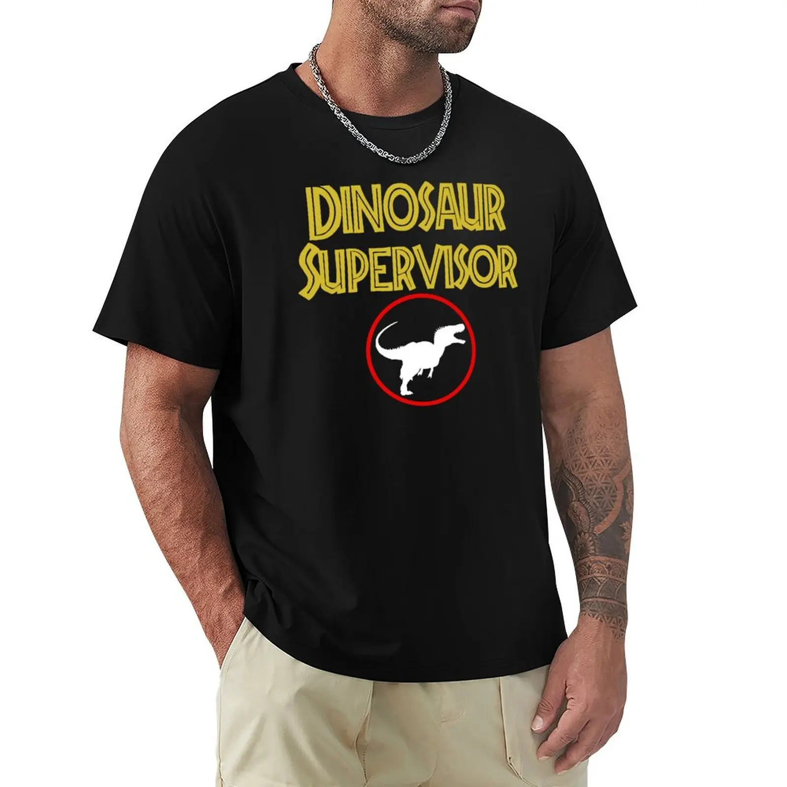 

dinosaur supervisor T-Shirt Louboutins Funny t-shirt kawaii clothes mens graphic t-shirts pack