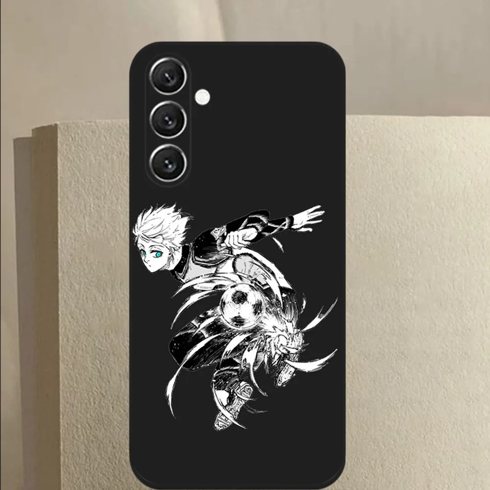 Anime B-Blue L-Lock   Phone Case For Samsung Galaxy A13,A21s,A22,A31,A32,A52,A53,A71,A80,A91 Soft Black Cover