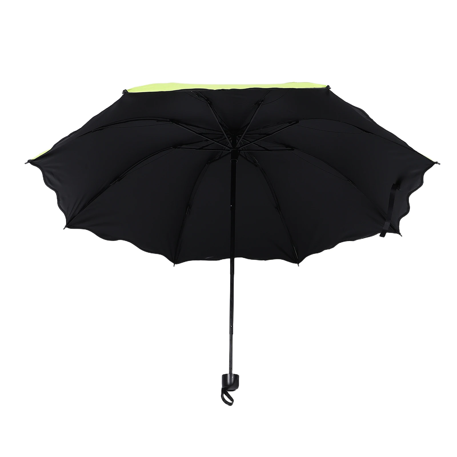 

Compact Folding Windproof Umbrella Wet-Activated Floral Design Uv Protection Sunshade Parasol For Travel Rain Sunny Days