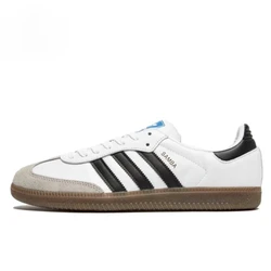 Adidas Originals SAMBA Vegan Synthetic Leather Non-slip Wear Comfortable Lightweight Low Top Men's and Women's Sneakers