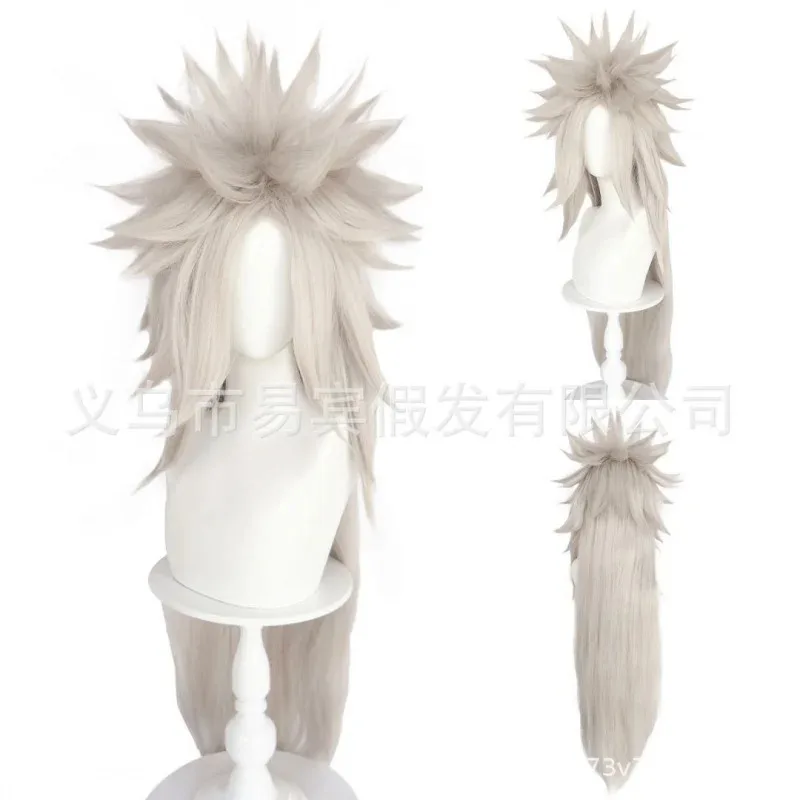 

2025 12 Косплей Yibin Naruto Self-Coming Jiraiya Cos парик около 100 см Rose Net
