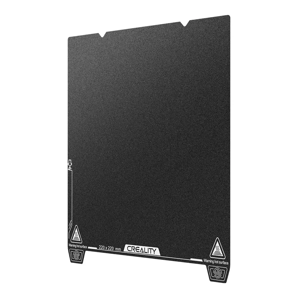 Creality Ender-3 V3 SE/KE PC texturé plaque de construction 235x235mm simple face imprimante 3D plate-forme conseil 3D accessoires d'imprimante