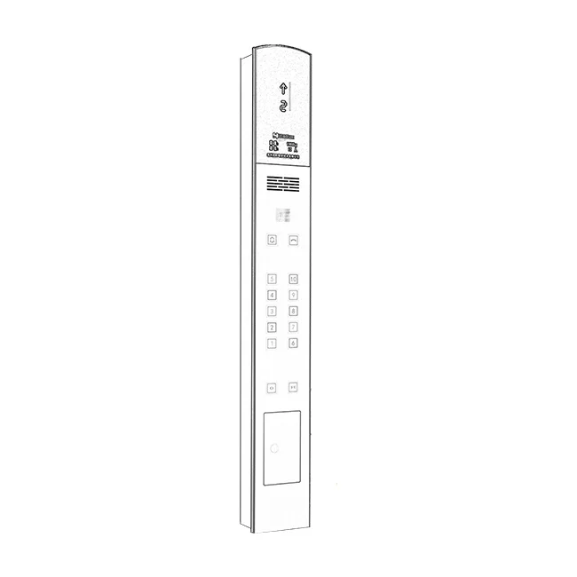 Elevator Push Button Panel Elevator Cop Controller Barrier Free Access System For All Elevators