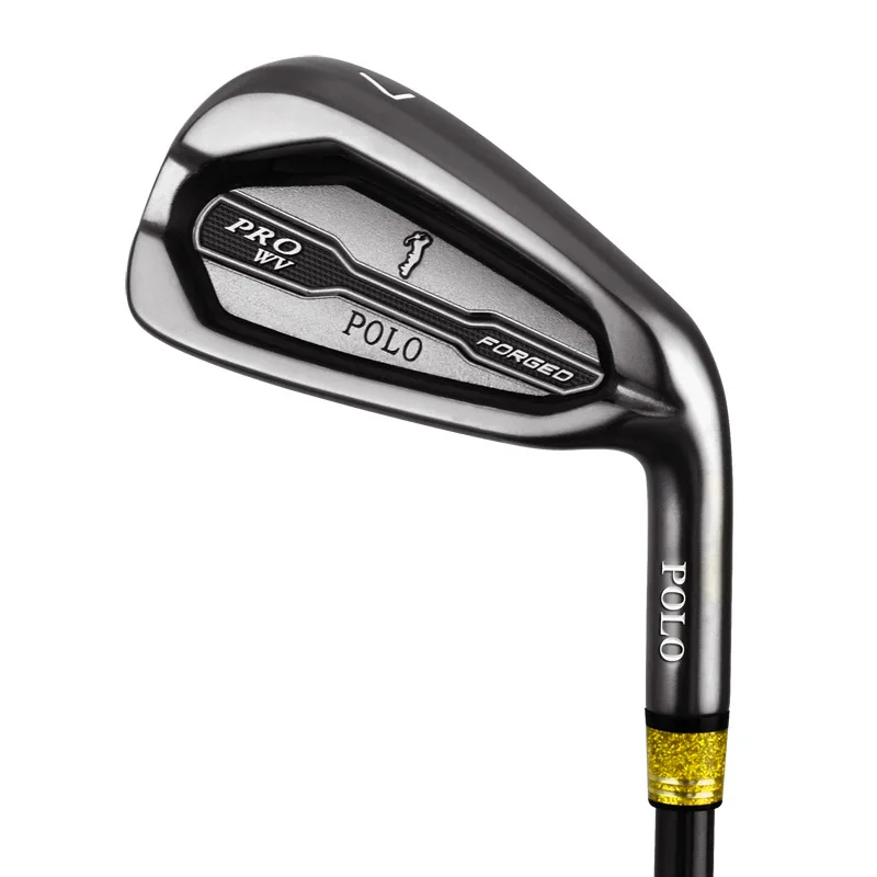 GOLF Golf Club Men's No. 7 Iron Gold Club Forged Stainless Steel Head