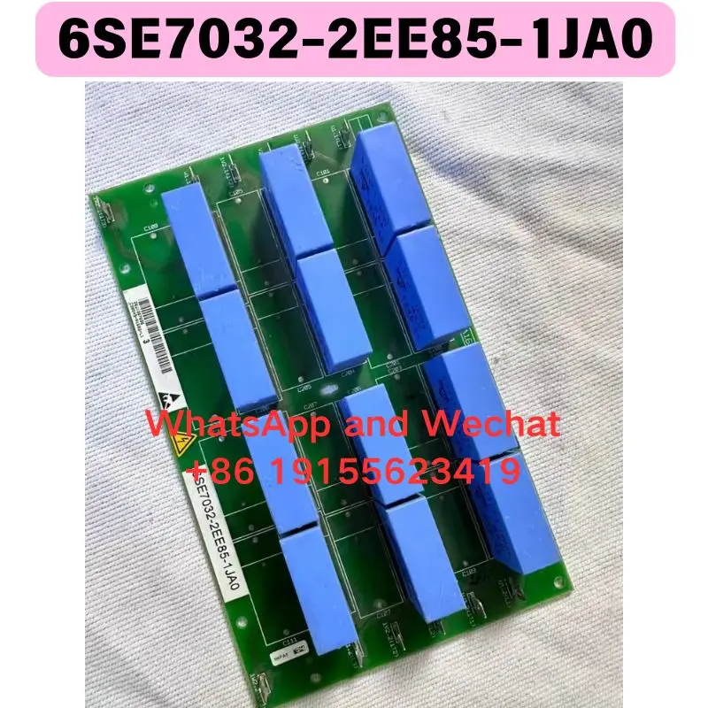 

Used 6SE7032-2EE85-1JA0 Capacitor board Functional test OK Quick delivery
