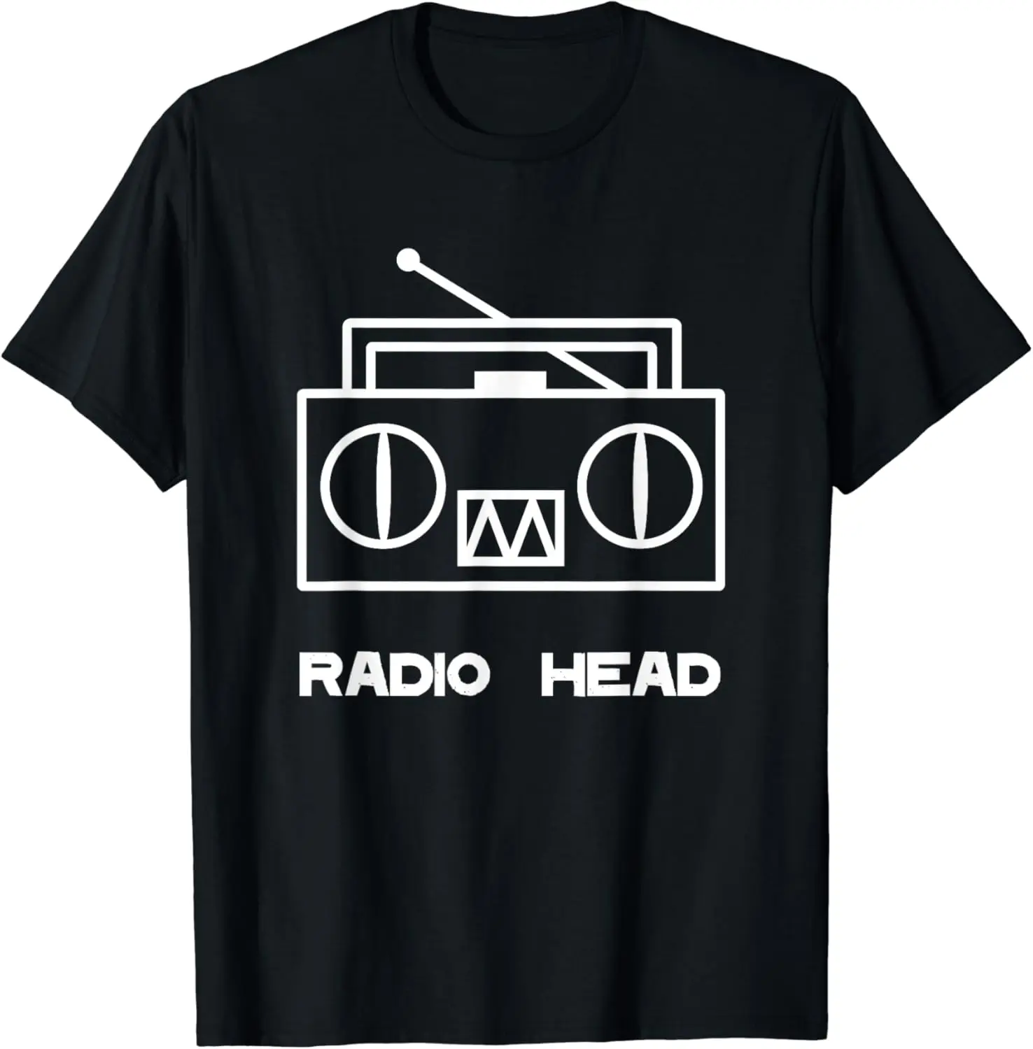 Radio Head T-Shirt Casual O-Neck Tee Shirts Streetwear