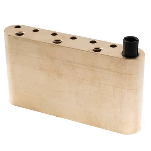 Imagen 1 del producto Musiclily Ultra 52,5 mm (2-1/16 pulgadas) Bloque trémolo de latón macizo completo para puente trémolo de guitarra eléctrica SE, 41 mm de alto