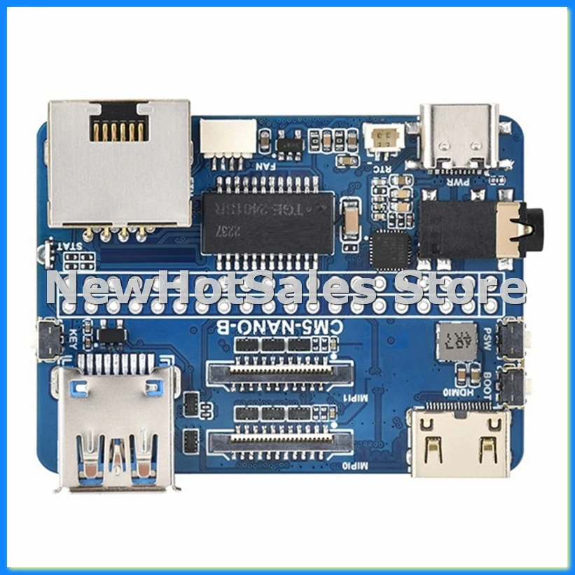 For CM5 Mini Base IO Board NANO B Development for Compute Module 5 CM5-NANO-B-A57M