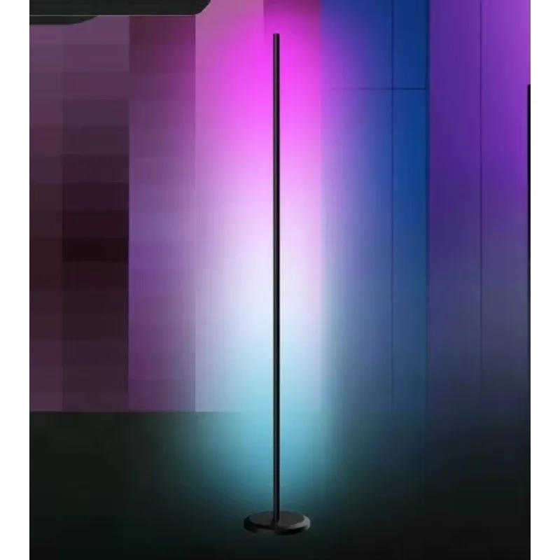 ضوء أرضي ذكي غاسل LED تغيير تدريجي ضوء اللون، ضوء جو رياضي إلكتروني، مزامنة الصوت والضوء