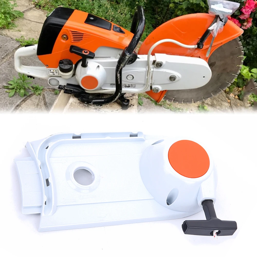 Recoil Rewind Pull Start Starter Assembly Compatible for Stihl TS700 Cut-Off saws 42241900306