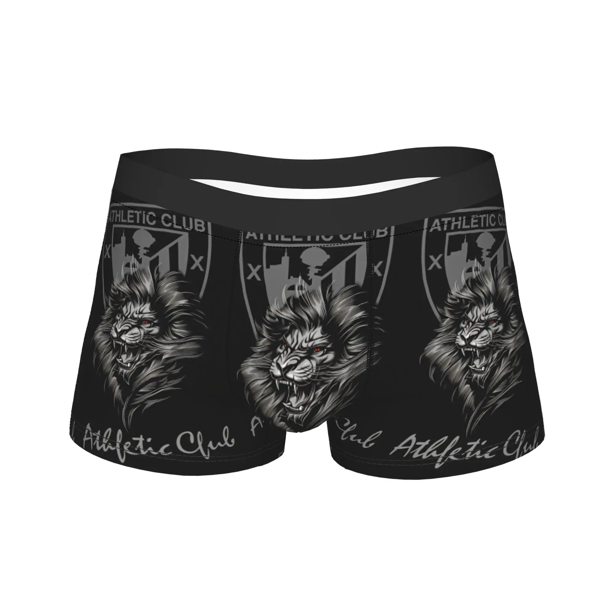 Ropa interior Athletics Bilbaos, calzoncillos tipo bóxer personalizados, bragas masculinas de alta calidad, pantalones cortos elásticos, idea de regalo